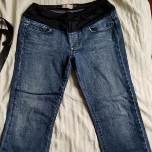Paige Maternity Cropped Jeans